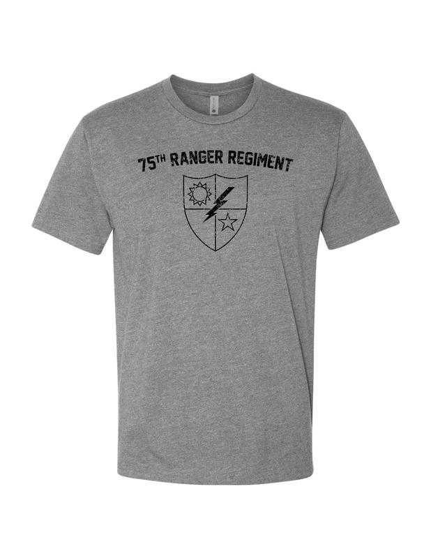 75th Ranger Regiment T-Shirt (Gray)