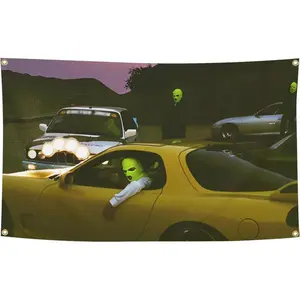 Top Rapper Flag With Four Brass Grommets Funny Flag Decoration for College Bedroom Room Dorm Wall Party Rapper Tapestry trippy room decor Independence Day father's day gifts,gifts boyfriend,gifts for girl adults,gifts under 100 dollars,cheap stuff fo