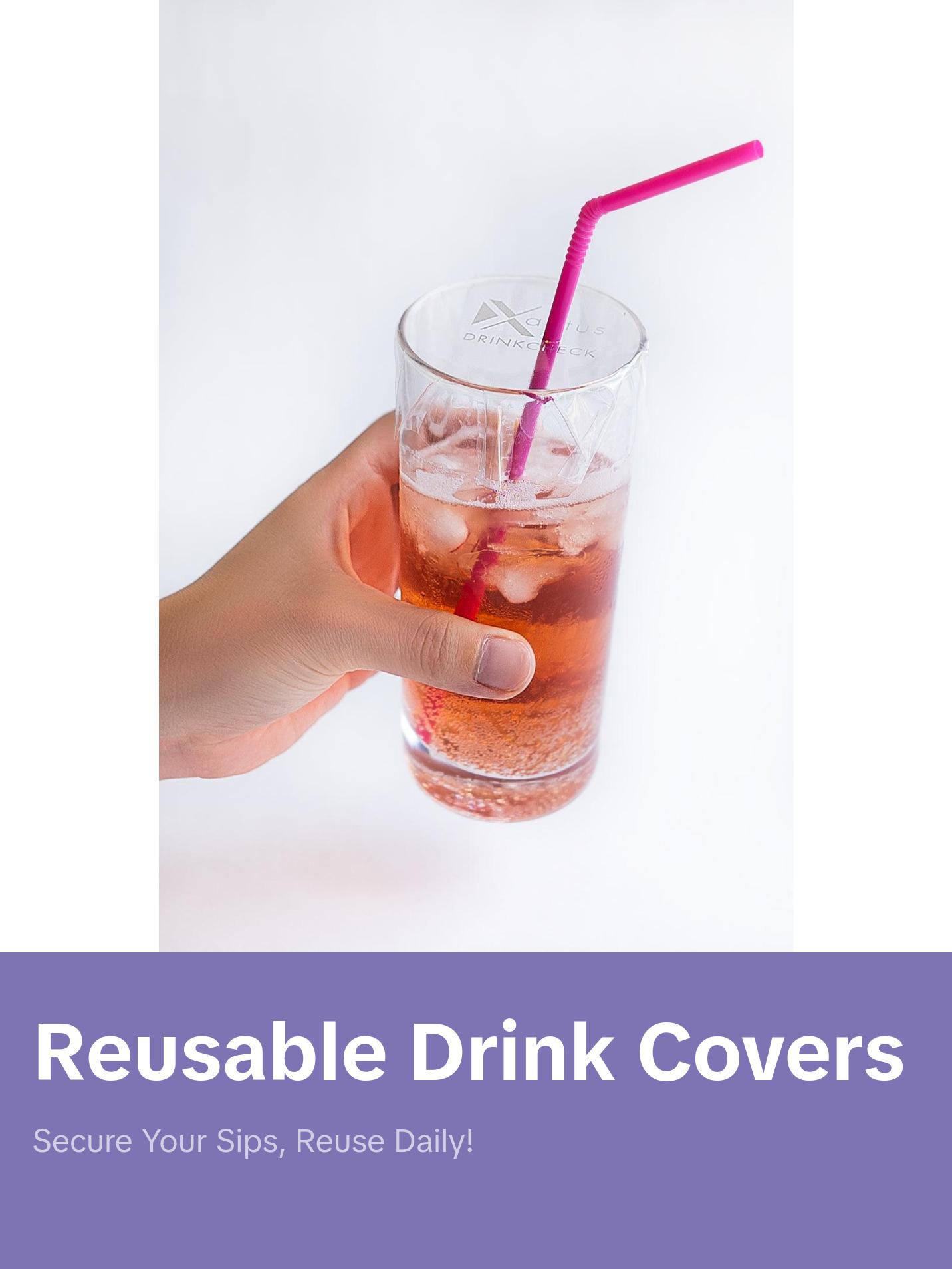 Drink Cover - 10x Pack Sticker