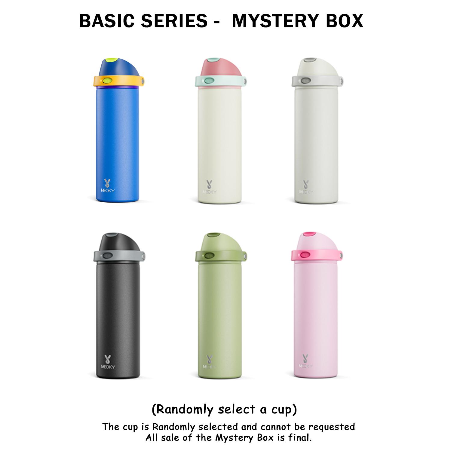 【Meoky Mystery Box Sports Cup】24oz/32oz/40oz Water Bottle with Straw & 2-in-1 Lid , Stainless Steel thermos cup,Leak Proof, Keeps Cold 24H, BPA-Free, Protective Silicone Base for Sports, Gym, Travel & School,Mystery Cup 【Meoky Mystery Box Sports Cup】24oz/32oz/40oz Water Bottle with Straw & 2-in-1 Lid , Stainless Steel thermos cup,Leak Proof, Keeps Cold 24H, BPA-Free, Protective Silicone Base for Sports, Gym, Travel & School,Mystery Cup