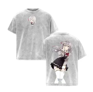 Alya Kujou | Alya Sometimes Hides Her Feelings in Russian Inspired Washed Tee Streetwear Tee Hoodie “Snowlit Gaze — Feelings Hidden Beneath a Calm Exterior” — For Slice‑of‑Life Fans, For Gift Drops That Shine With Gentle Energy