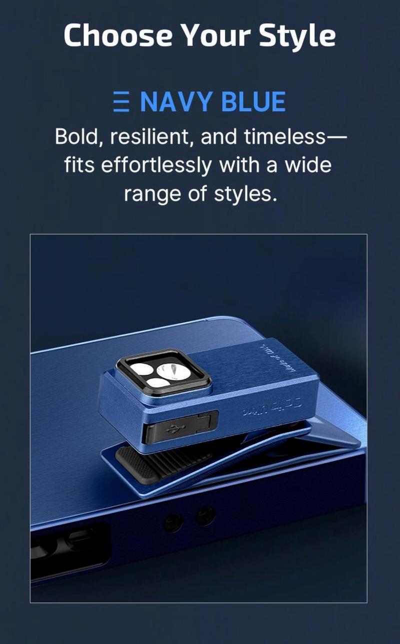 OLIGHT Oclip Ultra Clip-On EDC Light with Flood, Spot, and UV Modes