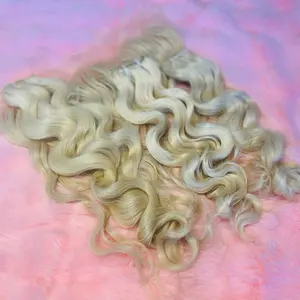 Russian Blonde Natural Wave Weft Extensions