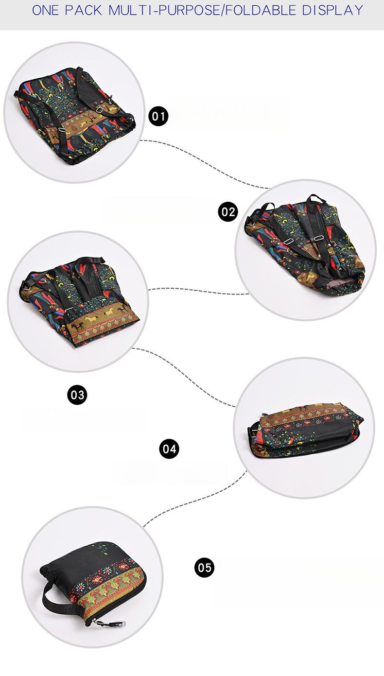 Foldable Drawstring Lightweight Backpack Portable Stylish Large Capacity Travel Storage Bag Basketball Bag