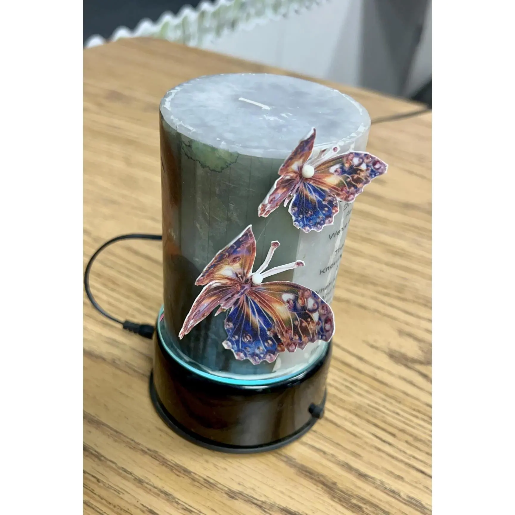 Personalized Memorial Candle