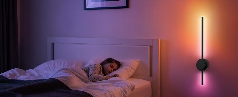 Rechargeable Wall Sconces Set of 2, Wireless Lights with Remote & Touch Control, 360° Adjustable, 3 Color Temps + RGB 16 Colors, Timer, No-Wire Install, Bedroom, Living Room, TV Wall, Hallway Lighting