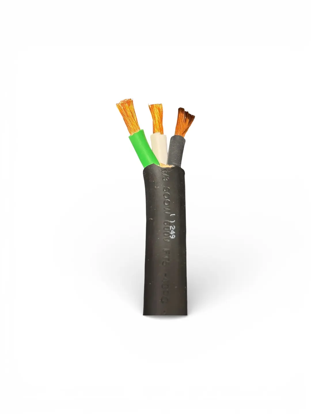 SOOW 6/3 SOOW Cable 6 Gauge 6 AWG 3 Conductor 600v Portable Power Extension Cord with Ultra Flexible Insulation Jacket Oil Resistant EPDM for Industrial Commercial Use