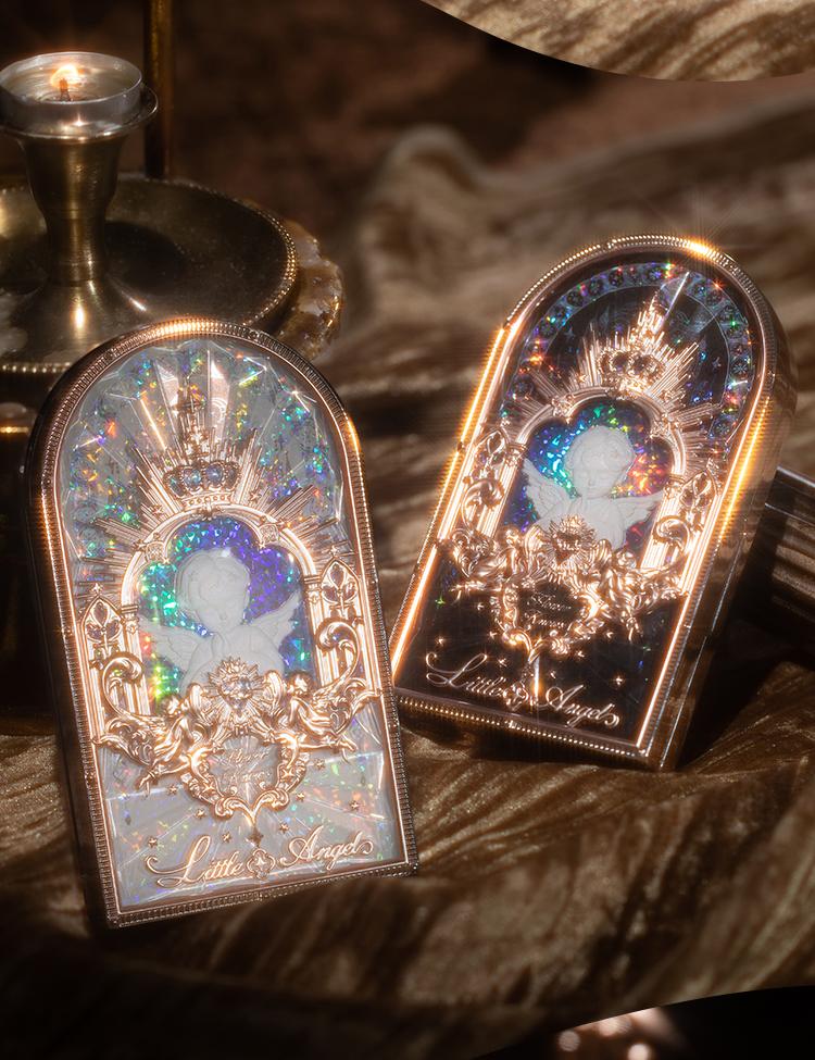 Flower Knows Little Angel Collection 9-Color Eyeshadow Palette, longlasting, matte, shimmer, silky, dealsforyoudays