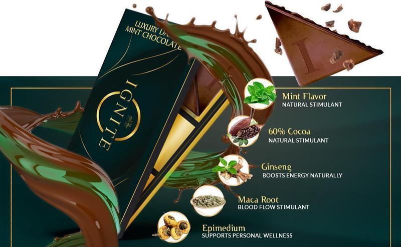 FLASH SALE - Ignite Mint Chocolate Bars – Premium Mint-Infused 80% Dark Chocolate for a Bold, Refreshing Flavor, Gluten-Free, and Made with Selected Ingredients for Pure Indulgence, Ideal for Sharing, Pack of 1