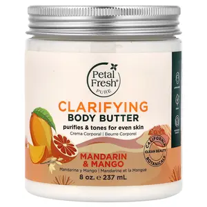 Petal Fresh Clarifying Body Butter, Mandarin & Mango, 8 oz (237 ml)