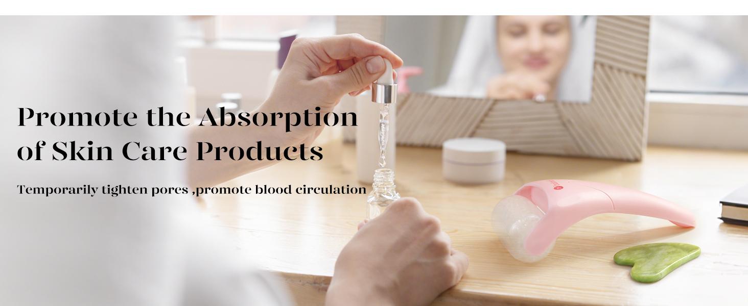 IcyMe Ice Roller & Jade Gua Sha Set – BAIMEI Face Massage Tools for Skincare