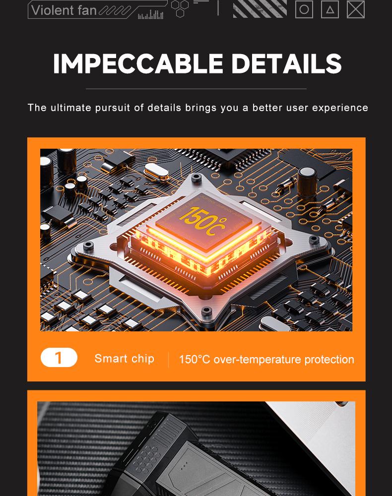 180W Ultra-Powerful Air Duster: 150K RPM for Violent Dust/Snow Removal. Blast Away Debris from PCs, Car AC Vents & Seat Corners, Furniture, Yard Leaves & Pet Hair. High-Speed Handheld Blower with Brushless Motor.