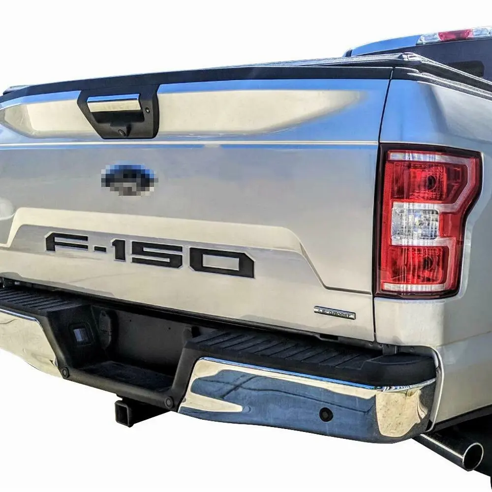 For 2018-2020 F150 Model Only, Raised Tailgate Insert Letters Emblem for F-150 - Stylish Vehicle Exterior Decoration