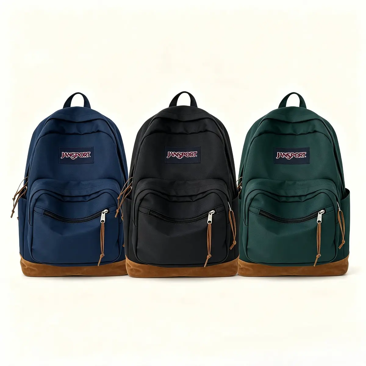 JanSport Laptop Backpack - Computer Bag with 2 Compartments, Ergonomic Shoulder Straps, 15” Laptop Sleeve, Haul Handle - Black