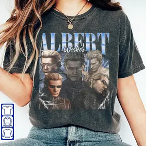 Albert Wesker Shirt, Homage Albert Wesker Shirt, Resident Evil 4 Shirt