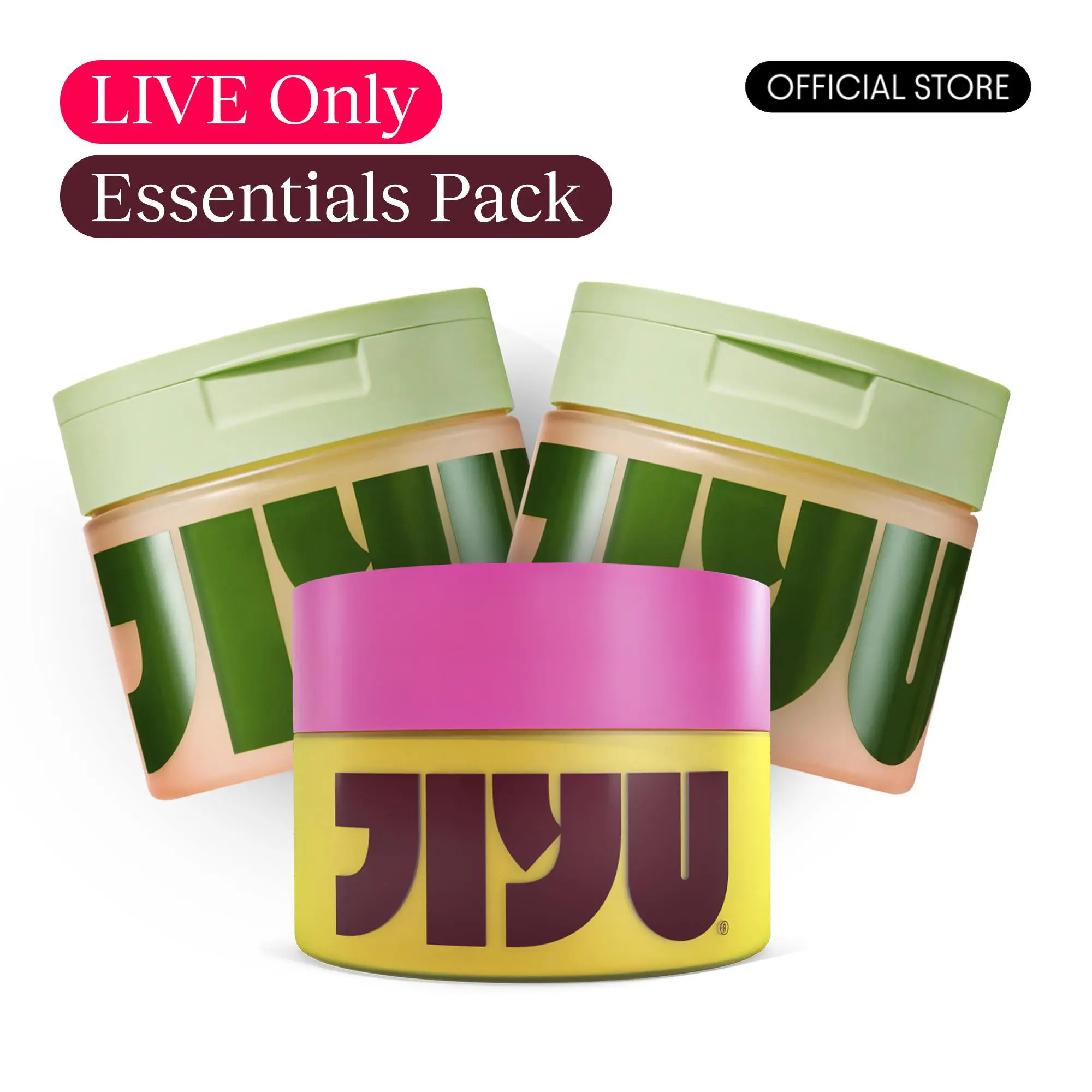 [LIVE] JIYU Korean Skincare Essentials Pack - Toner Pads (2-Pack) & NAD+ Moisturizing Cream - Anti-Aging, Skin Renewal & Glow