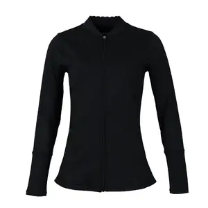 Chelsea Scallop Jacket -  Black