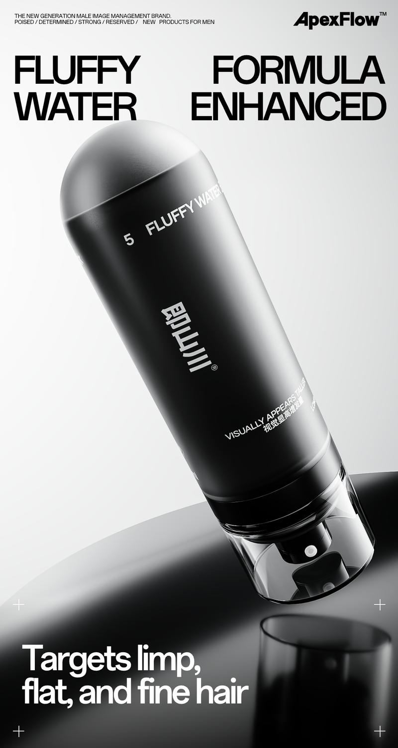 ApexFlow Instant Hair Root-Lifting Volume Spray-Gentle, Effective, Soluble Collagen,Nourishing Ingredients, Root Lift, Volumizing, Non-Greasy, Pleasant Scent, for Fine/Thin/Limp Hair