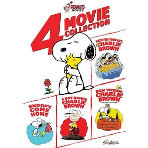 Peanuts: 4-Movie Collection  [DVD Video Disc] Boxed Set, Dubbed, Subtitled, Widescreen, Sensormatic