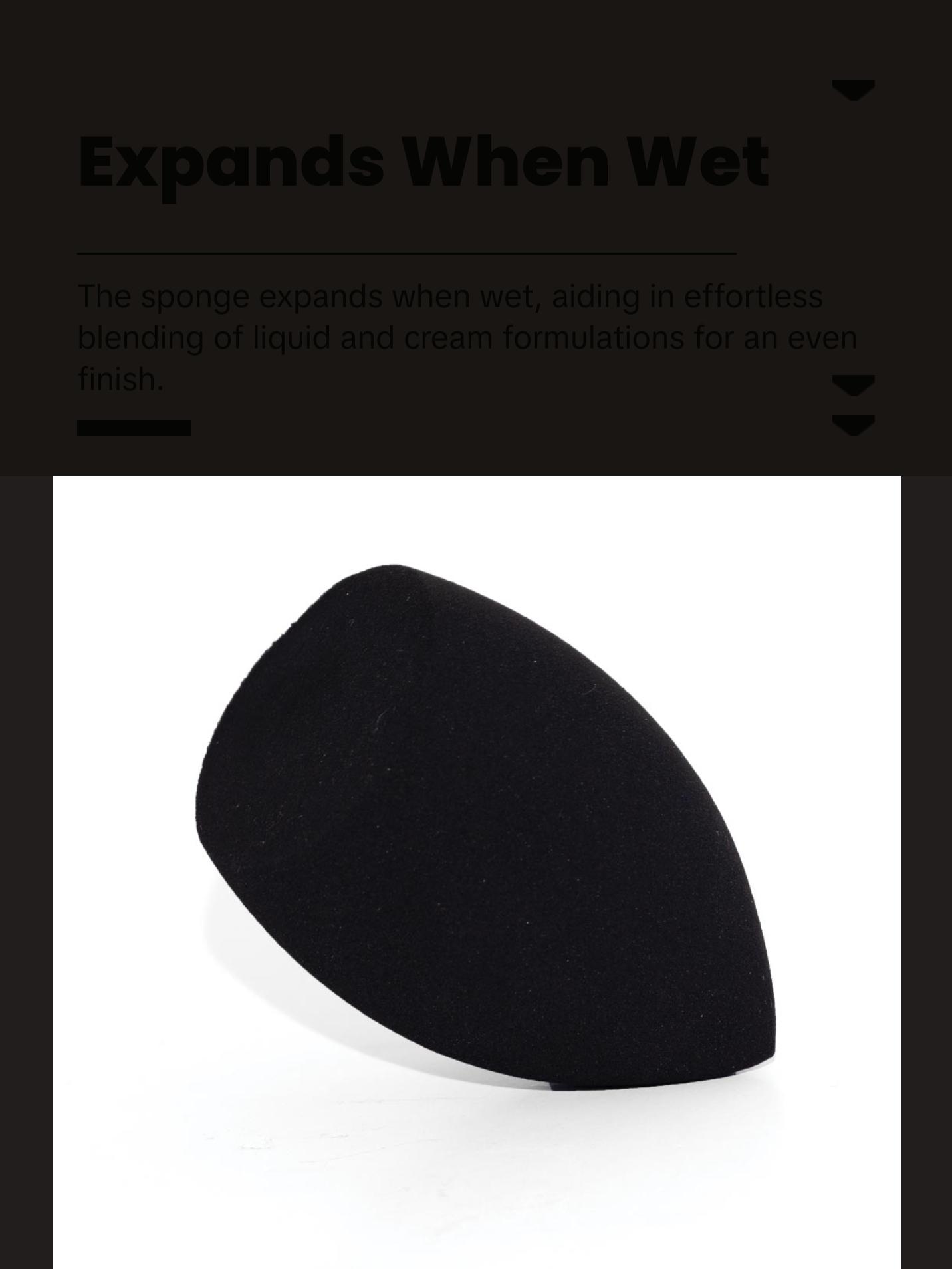 Palladio Makeup Blending Sponge - Ultra Soft Latex Free Teardrop Shape for Flawless Application & Airbrushed Finish - Cruelty Free Vegan Beauty Tool