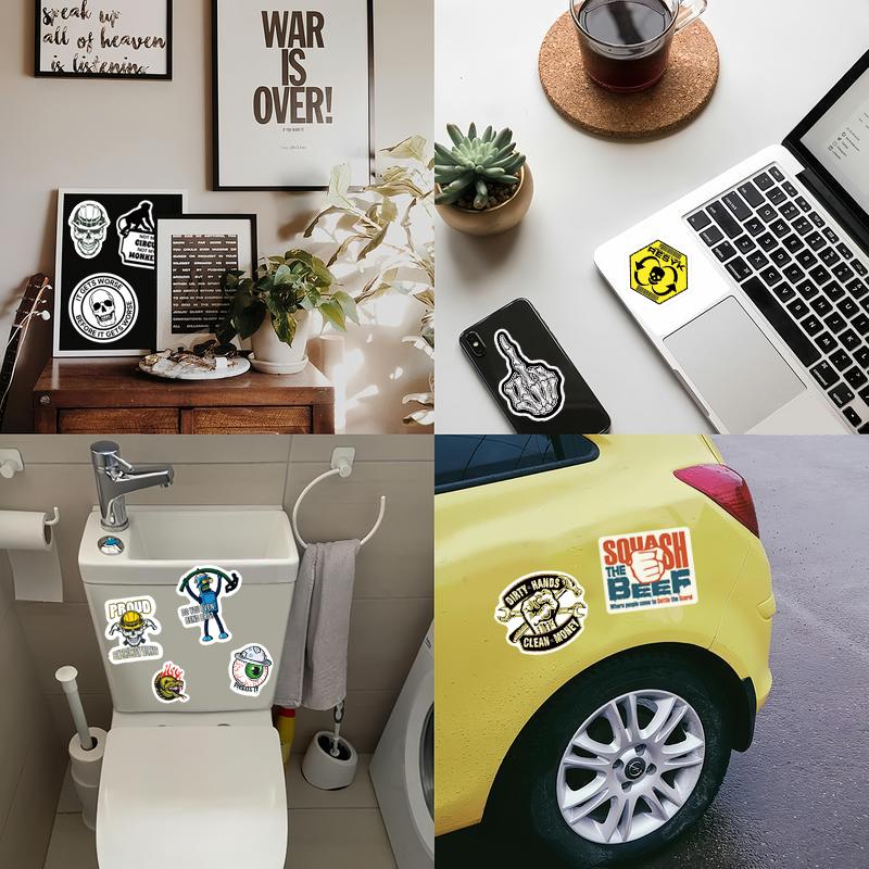 DIY Personalized Stickers Home Decoration Phone Case Decoration 150PCS Funny Saying Sticker Pack - Snarky, Sarcastic Bold Humor Vinyl Waterproof Meme stickers for laptop, computer, water bottle, ipad, phones bumper folding  chair sticker pack