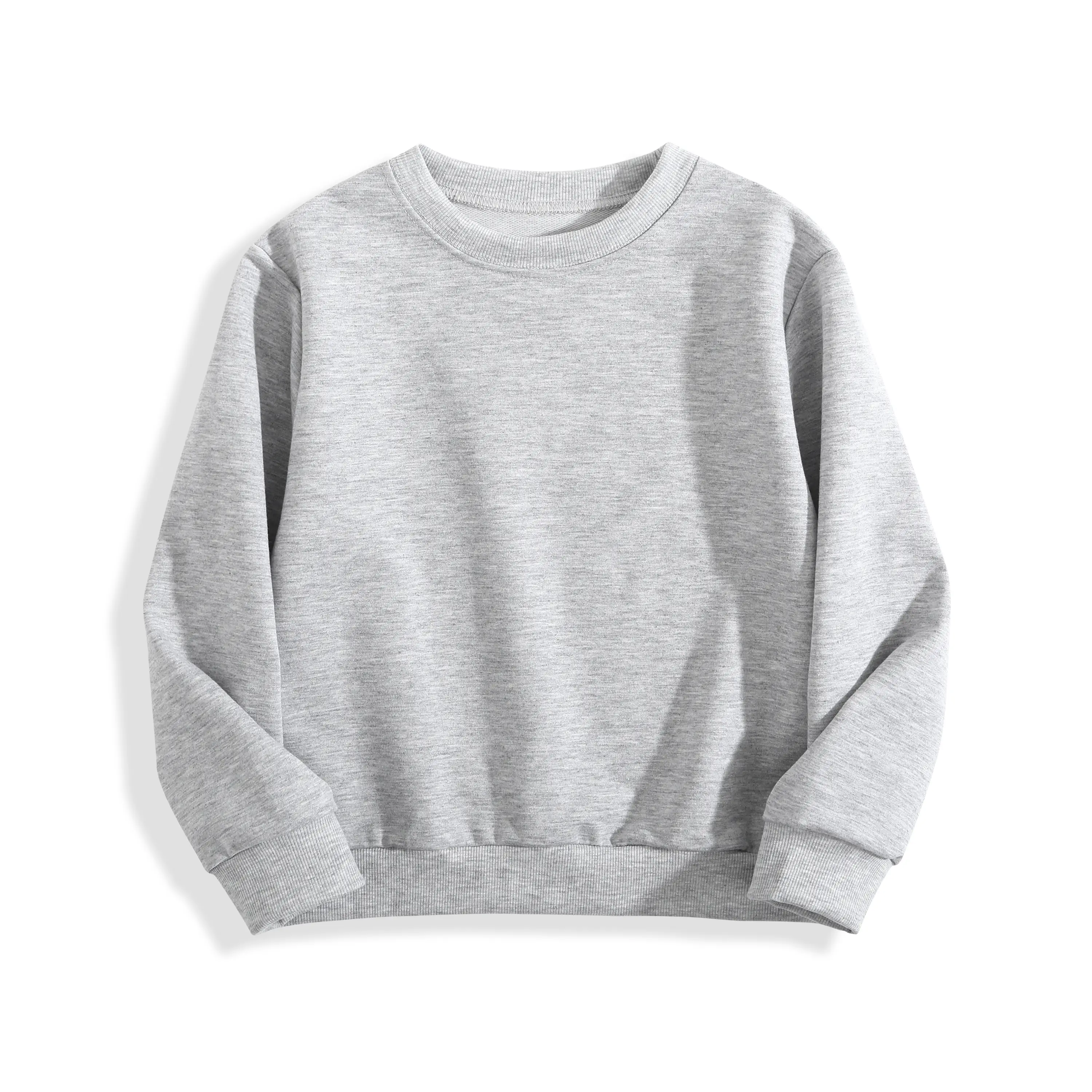 Holafish Girl's Cotton Crewneck Sweatshirt Long Sleeve Soft Top Unisex Casual Wear Comfy Play and School Toddler Outfit summervibes