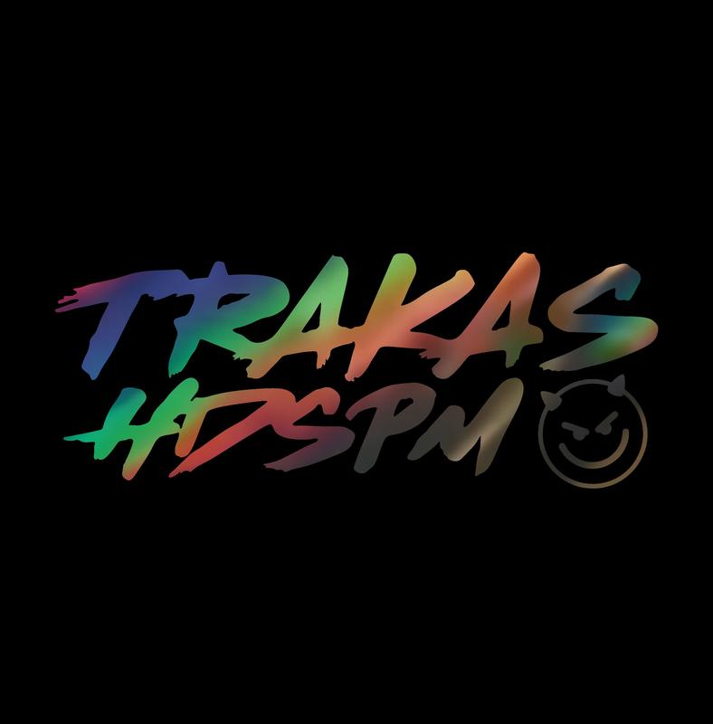 Trakas HDSPM Sticker Adhesive Vinyl Decal car vehicle decoration
