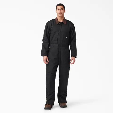 Dickies Duck Insulated Coveralls,Utility Pockets, Durable Insulated, Workwear