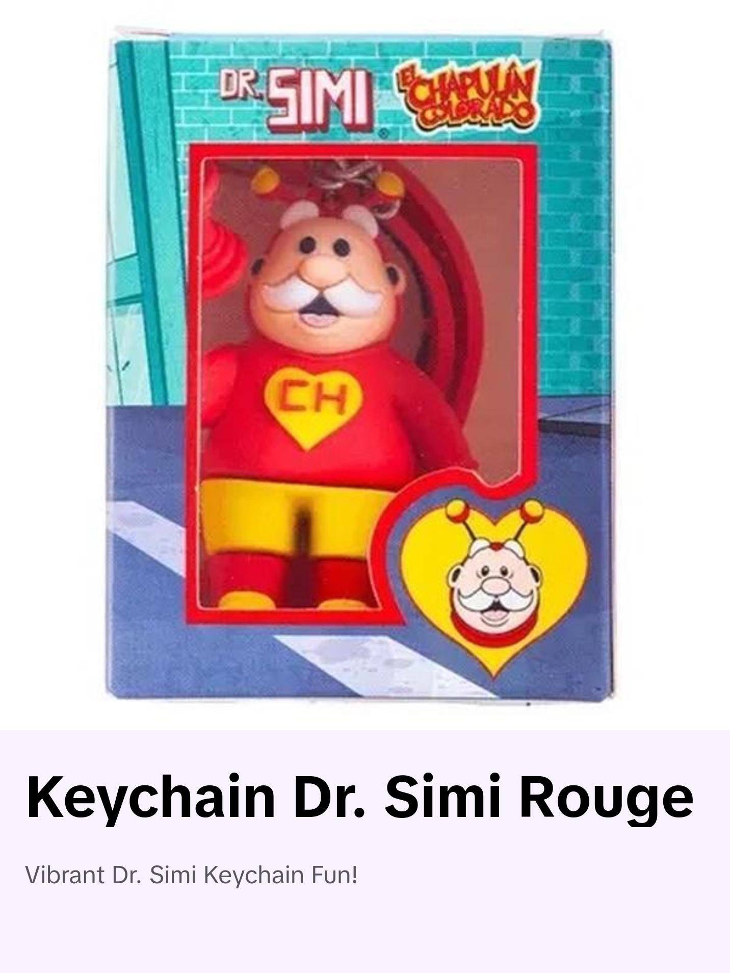 Dr. Simi Llavero Keychain - Character from El Chapulin Colorado ...