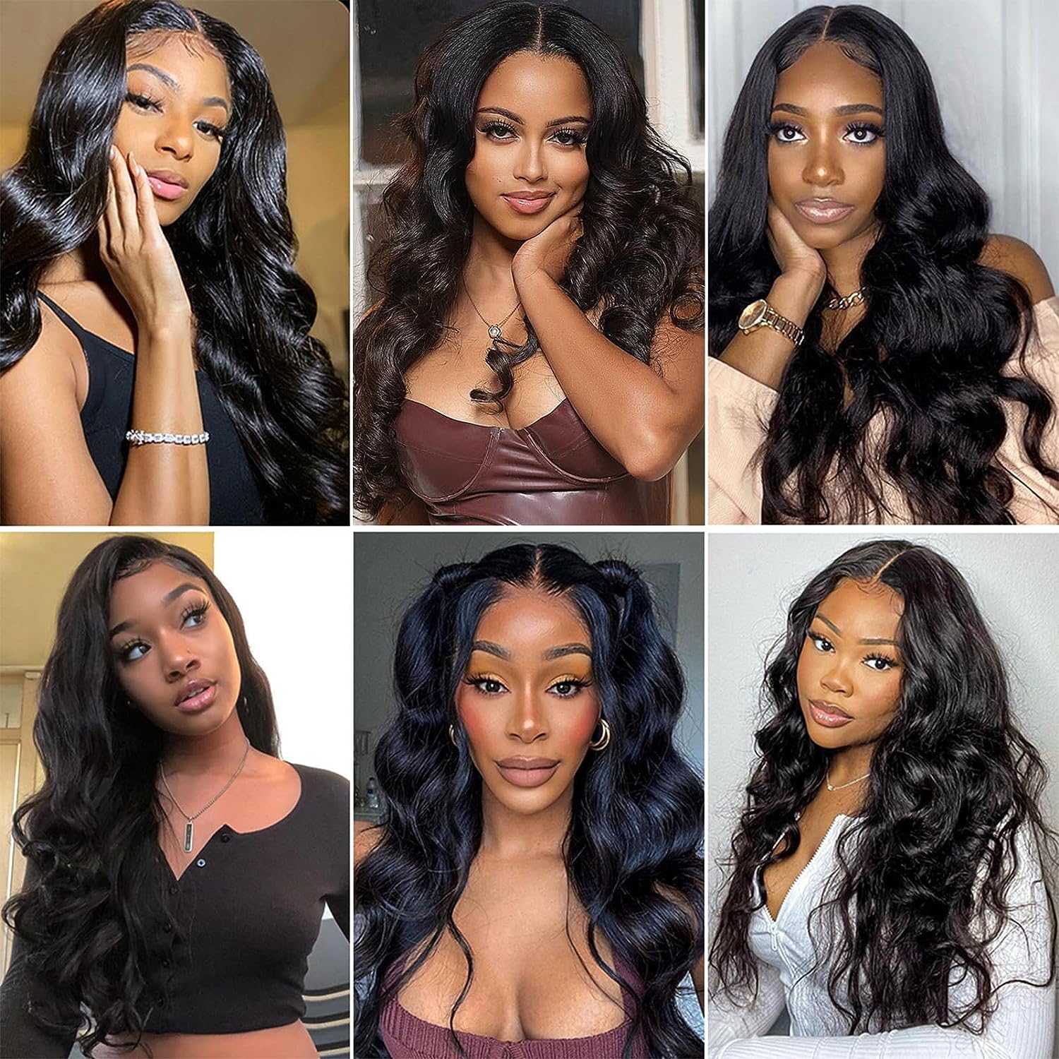 MYLOCKME Body Wave Ready To Wear Glueless Wigs For Women 5x5 6x4 Ready To Go Wavy Human Hair Wigs Pre Cut Lace 12~36Inch