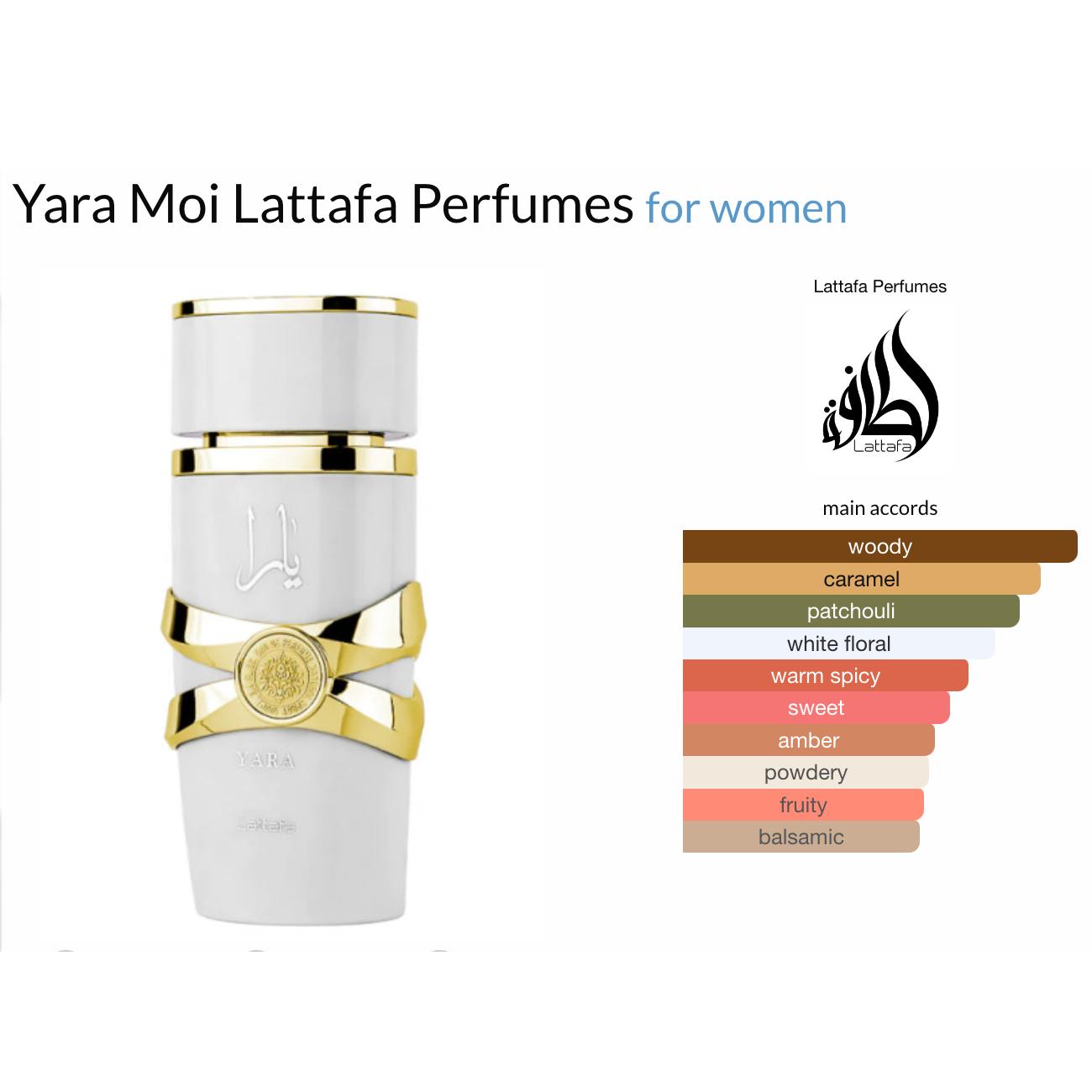 Lattafa Yara Moi Eau de Parfum for Women 3.4 Oz / 100 ml Perfume Scented