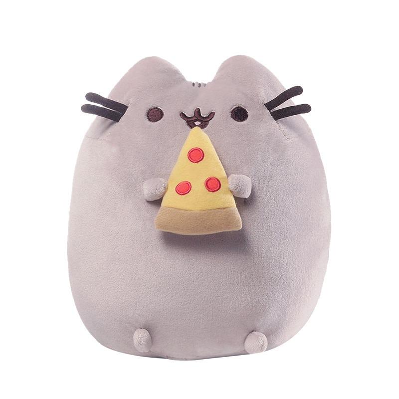 Creative Fat Pudding Cat Donut Pillow - 8-Inch Cute Cookie Cat Plush Toy | Soft Ice Cream Cat Stuffed Animal | Adorable Donut Shaped Pillow for Kids & Adults