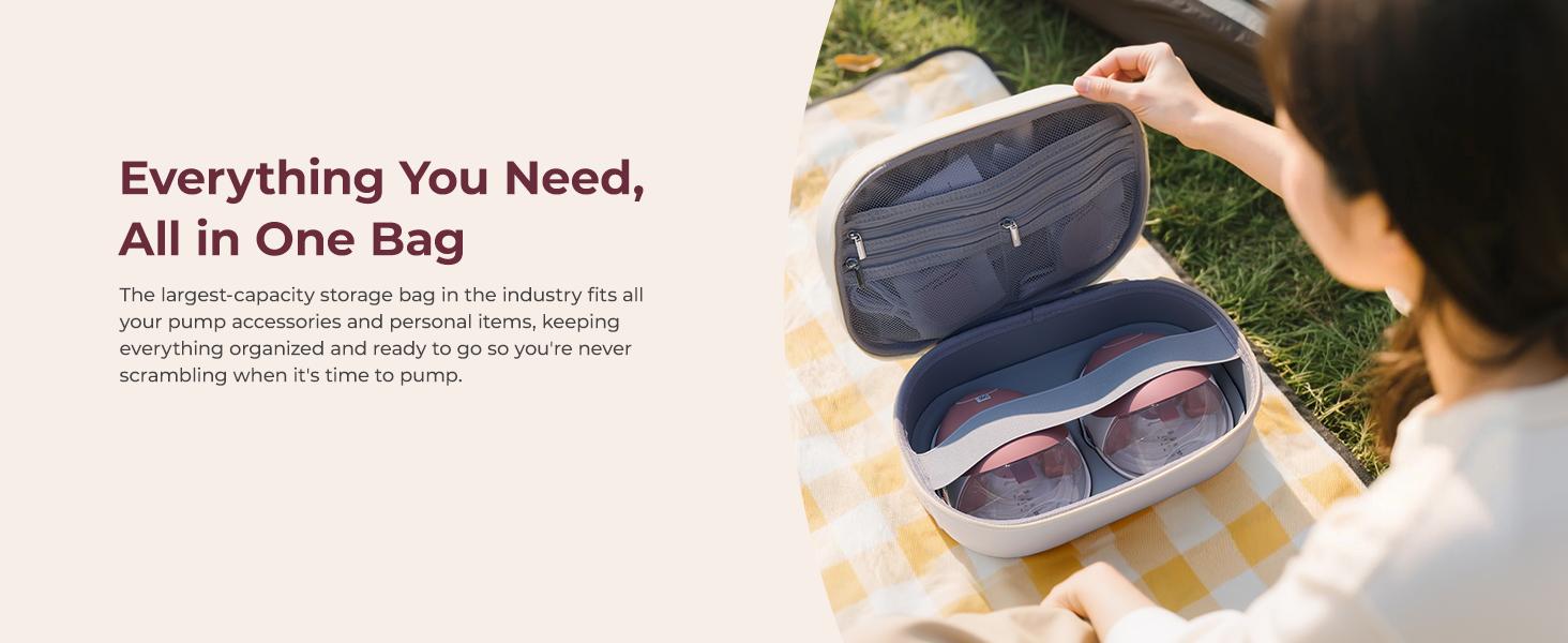 Momcozy  Breast Pump Hands Free Upgraded Mobile Flow | M9, App Discreet Control with Personalized Multi-Modes & 15 Levels, Wearable Breast Pump 24mm, 2 Pack Cozy Red