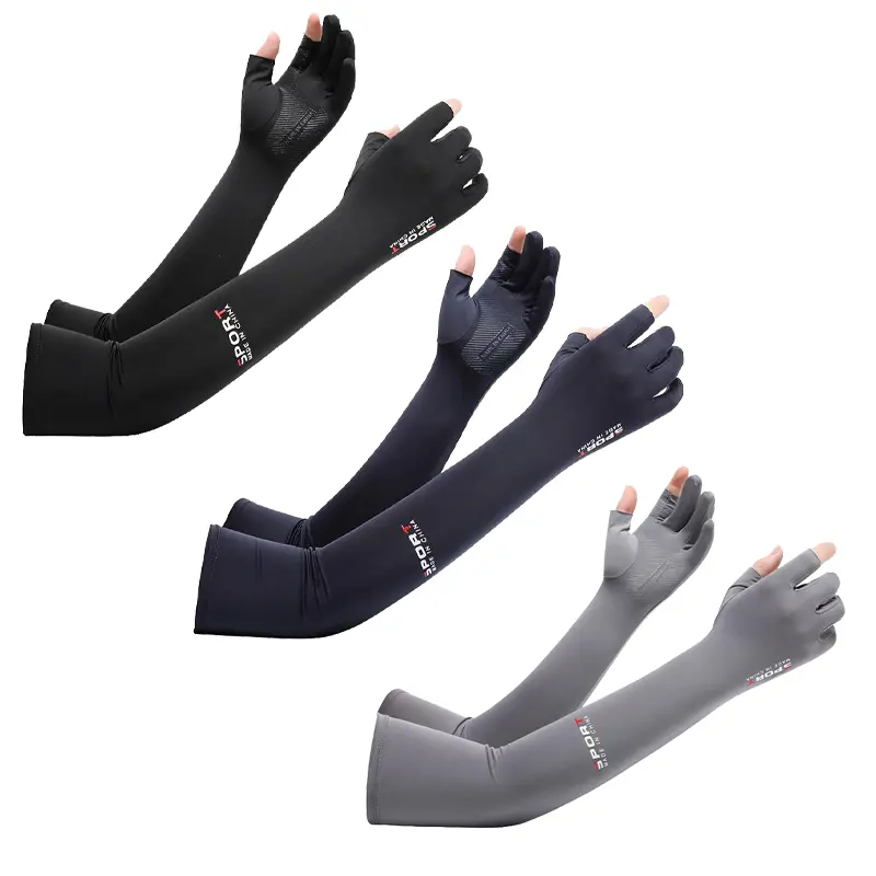 3pairs Summer Arm Sleeve, 3 Pair Sun Protection  Breathable Ice Silk Arm Sleeve, Sports Arm Sleeve For Cycling, Running, Climbing, Cruel Summer