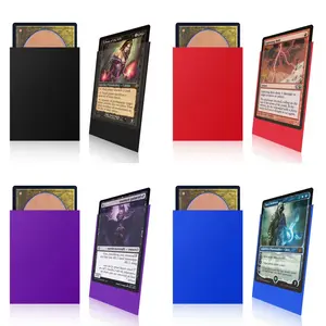 Kabinka 400 PCS MTG Card Sleeves, Standard Card Sleeves Sturdy MTG Matte Back Finish, Perfect Shuffling - Protect All Your Trading Collectible Cards, Never Tear 66x91mm