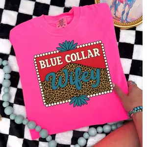 Blue Collar Wifey T Shirt