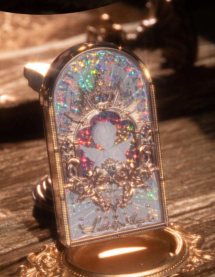 Flower Knows Little Angel Collection 9-Color Eyeshadow Palette, longlasting, matte, shimmer, silky, dealsforyoudays