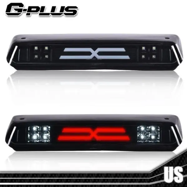 G-PLUS Third Brake Light Fit For 04-08 Ford F150 F-150 LED Third Brake Tail Light Cargo Lamp Black Upgraded Version Third Brake Light