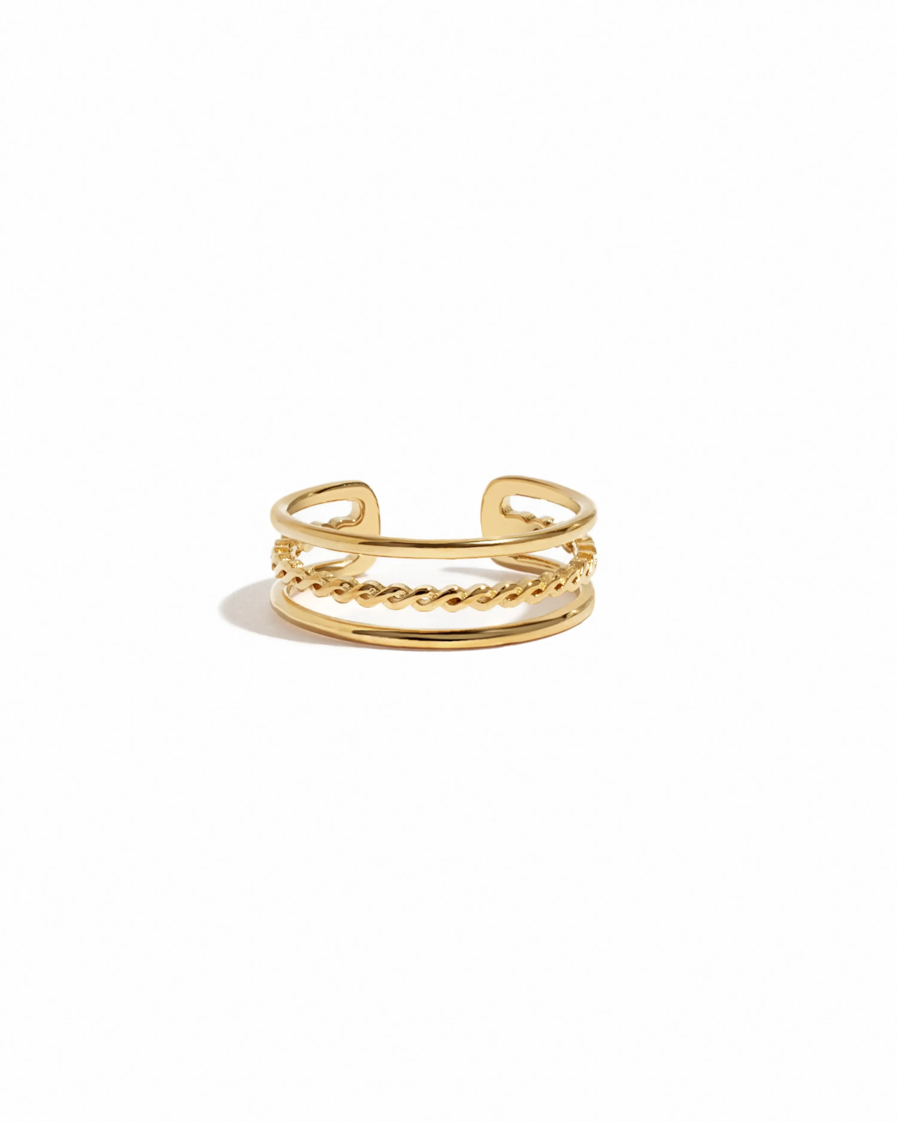 Sami Jewels Darcy Toe Ring, 925 Sterling Silver, 14k Gold Plating, Fashionable Foot Jewelry, Toe Ring for Women, Hypoallergenic, Nickel-Free