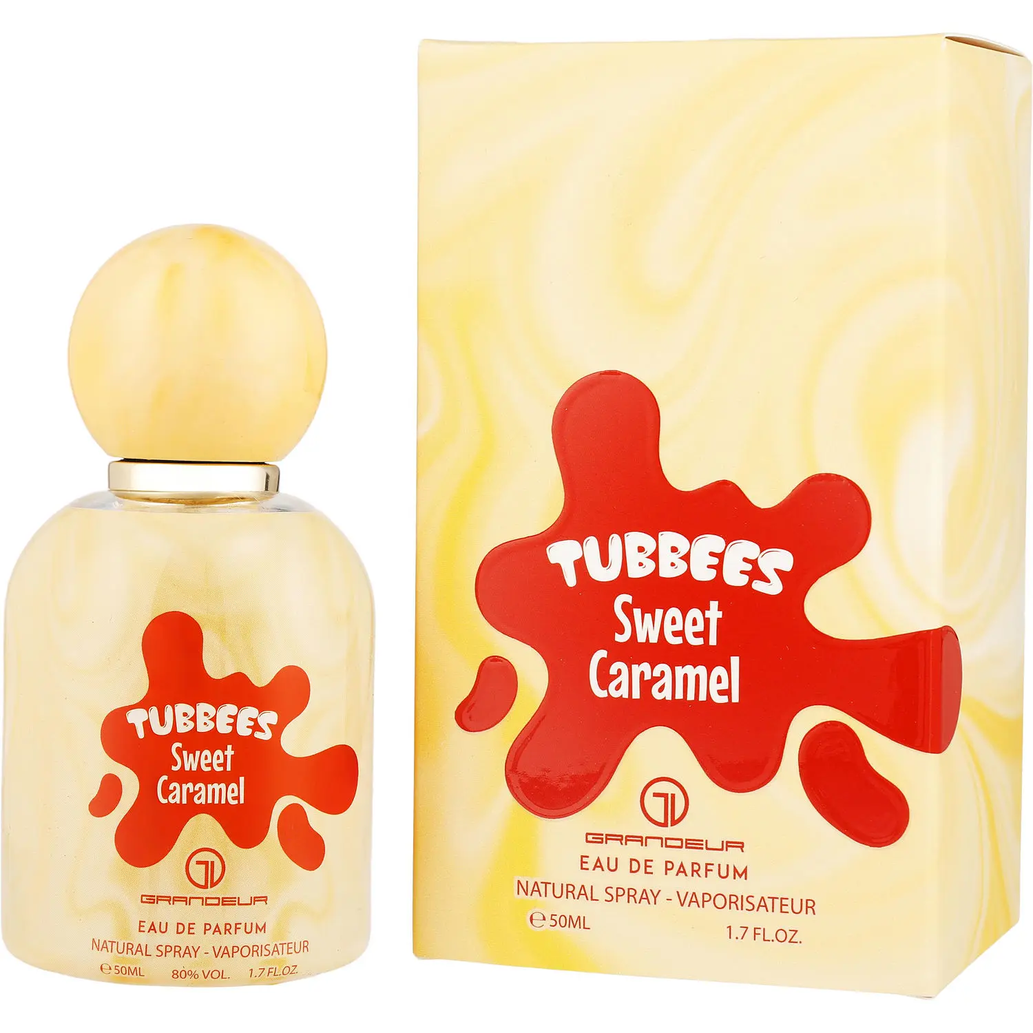 Tubbees Sweet Caramel By Grandeur Eau De Parfum For Unisex