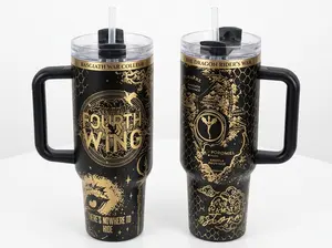 Fourth Wing Tumbler 40oz, Basgiath Tumbler, The Empyrean Tumbler Gift.