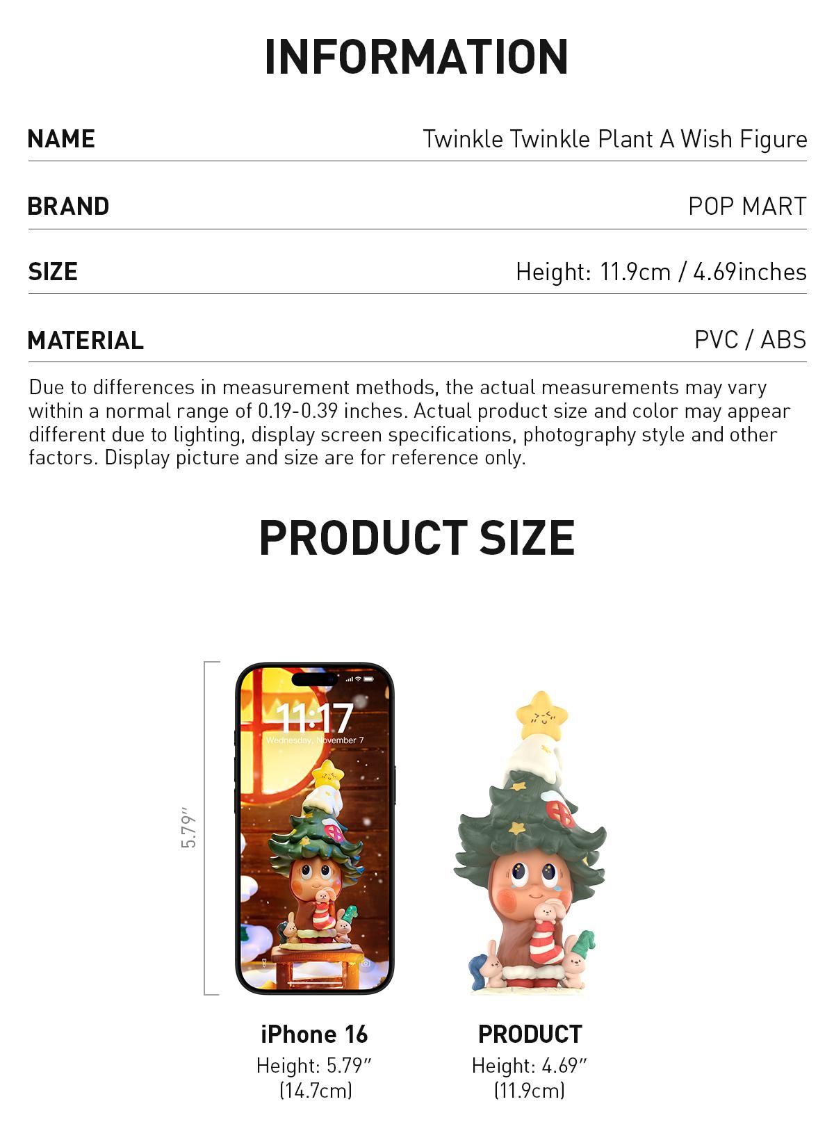 POP MART Twinkle Twinkle Plant A Wish Figure