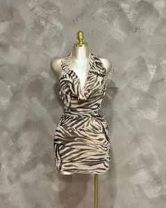 Kinsley zebra dress