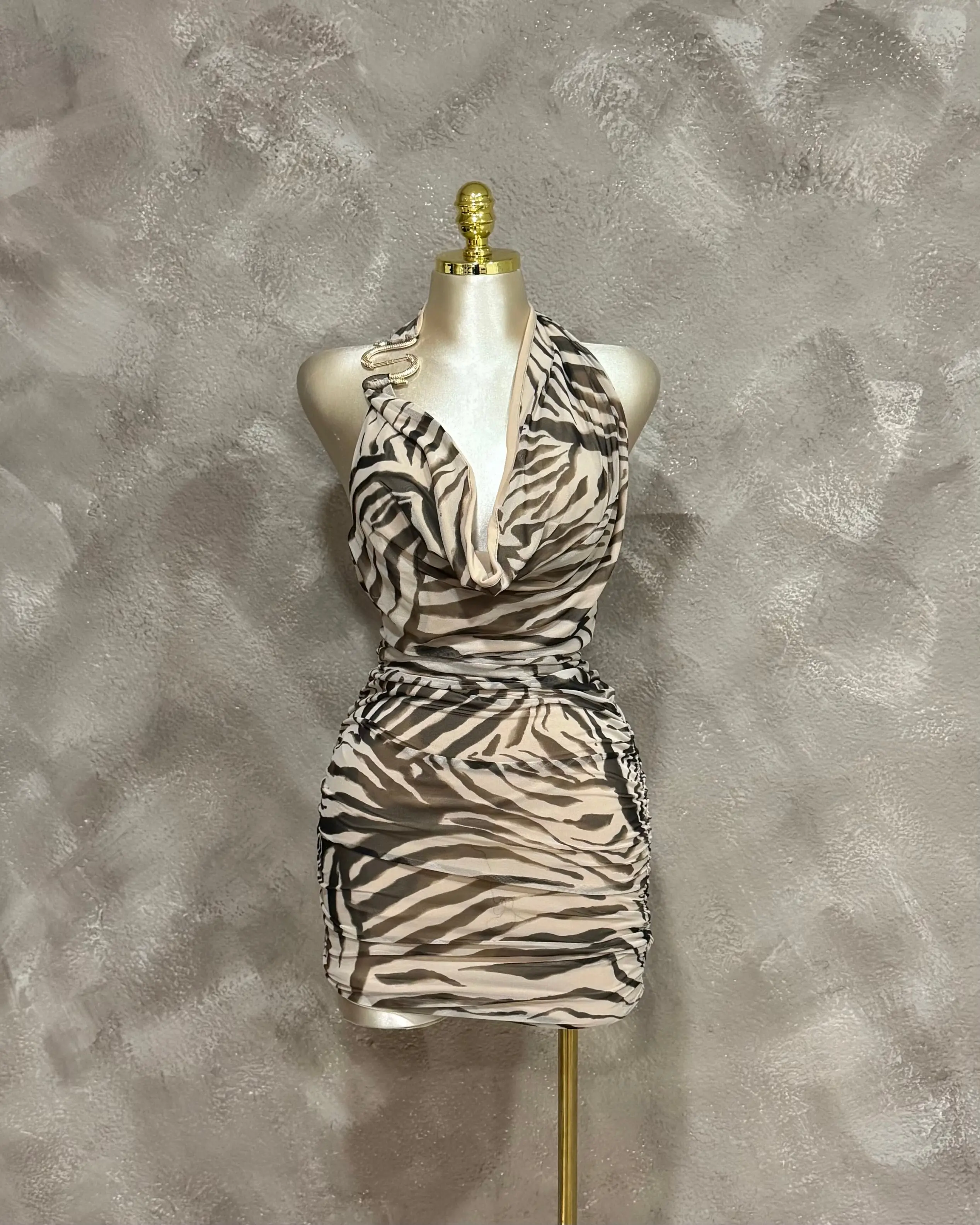 Poster girl zebra dress - TikTok Shop