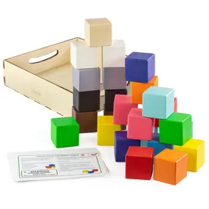 Ulanik Colored Cubes Large 3+