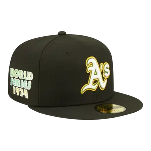 New Era 59Fifty Oakland Athletics Citrus Pop Fitted Hat Black/Green
