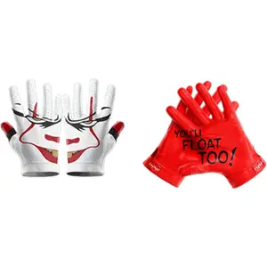 You'll Float Too - Football Gloves for Youth and Adult - Ultra Grip Wide Receiver Gloves - Superior Support and Protection - Adult and Youth Sizes