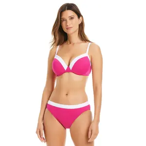 I'm With The Band Over The Shoulder Underwire D-Cup Bikini Bra