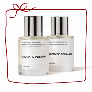 For Him, Valentine's Day Gift, Dossier, Men Perfume Bundle, 2x50ml, Eau de Parfum, Aromatic Pineapple, Aromatic Star Anise