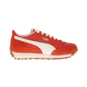 PUMA Womens Easy Rider Lovers Lace Up Sneakers Shoes Casual - Red